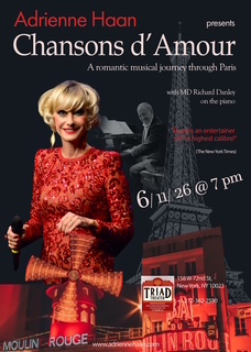 Chansons d’Amour – A Romantic Musical Journey through Paris with Adrienne Haan