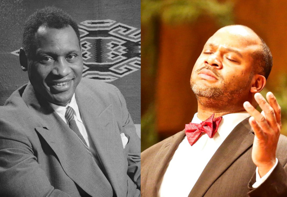 SOLD OUT – Let Freedom Sing:  Paul Robeson – His Words, His Music with James C Martin, Baritone and Lynn Raley, Piano
